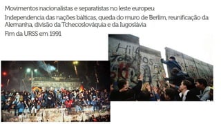 Formação e desmembramento da urss