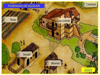 FAZENDAS DE AÇÚCAR
JOGO
 