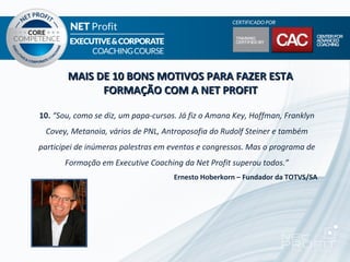 Formação Executive Coaching Net Profit 