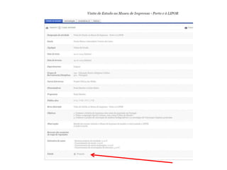 Ajuda GARE  propor atividade