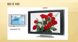 SD E HD
               HDTV




  26-28”




 Standard TV
 