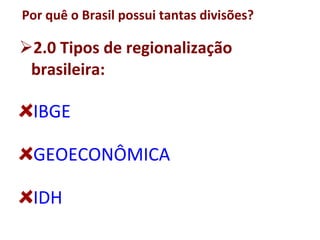 BRASIL – SÉCULO XVIII
1.6 Características gerais:

  Interiorização intensificada
  Diversificação econômica
  Melhoria na infra- estrutura de
  transportes
  Investimentos maciços na mineração
  (tropeiros)
  Surgimento de grandes centros urbanos
  Várias alterações de fronteiras e tratados
  Guerras e disputas por territórios
  Aparecimento dos primeiros
  desequilíbrios ambientais




                                               VOLTA
 