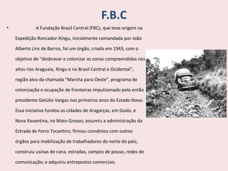 Formação Territorial e Povoamento de Mato Grosso