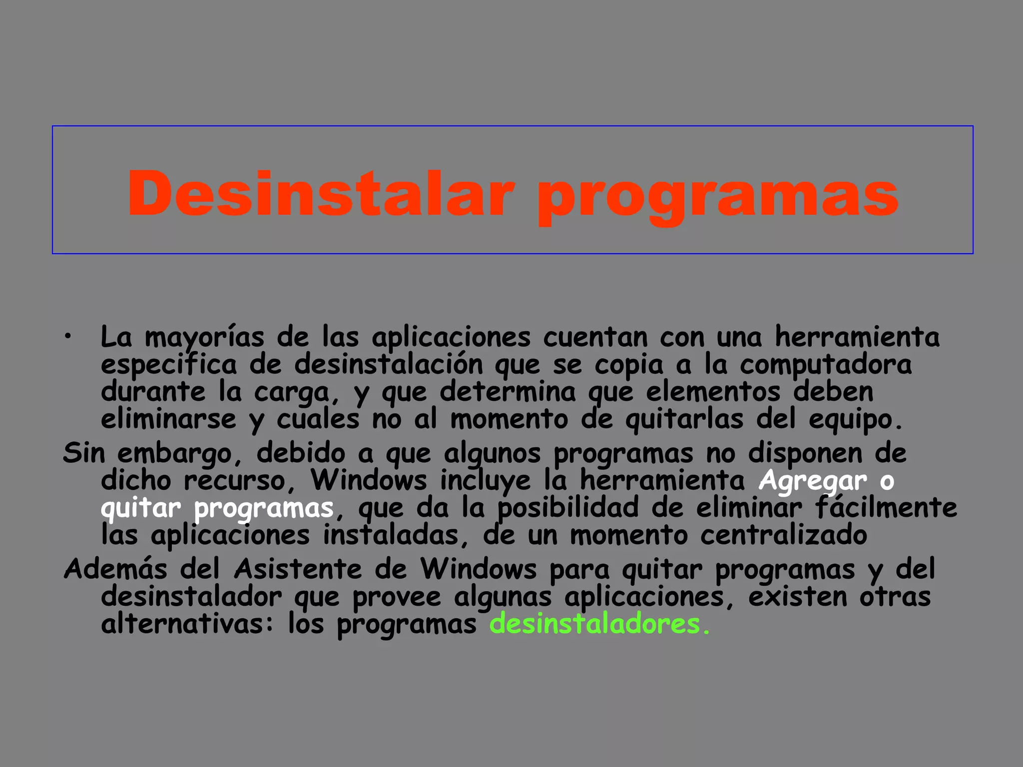 Formas De Ejecutar Un Programa