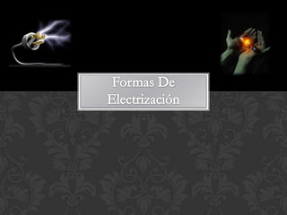 Formas De Electrización 