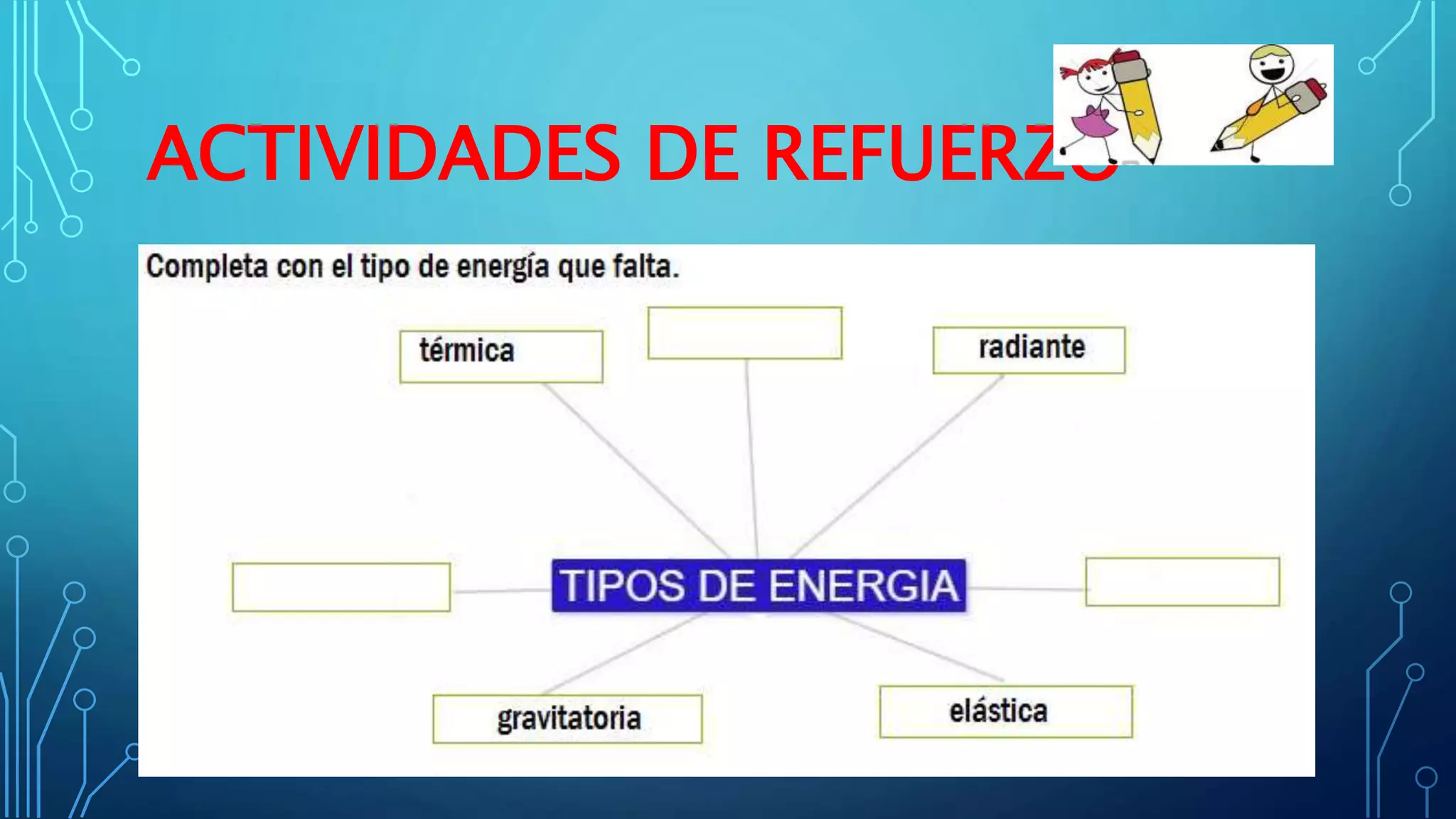 ACTIVIDADES DE REFUERZO
 
