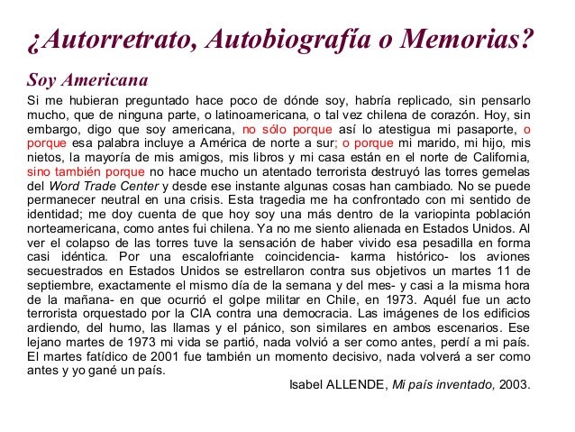 Cual Es La Diferencia De Autobiografia Y Biografia Esta
