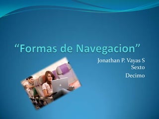 Jonathan P. Vayas S
Sexto
Decimo

 