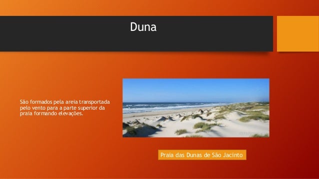 Formas de relevo no literal de portugal