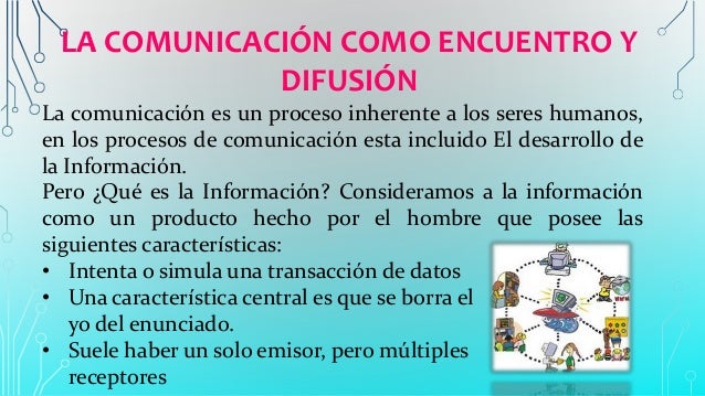 Formas, dimensiones y sentidos de la comunicación