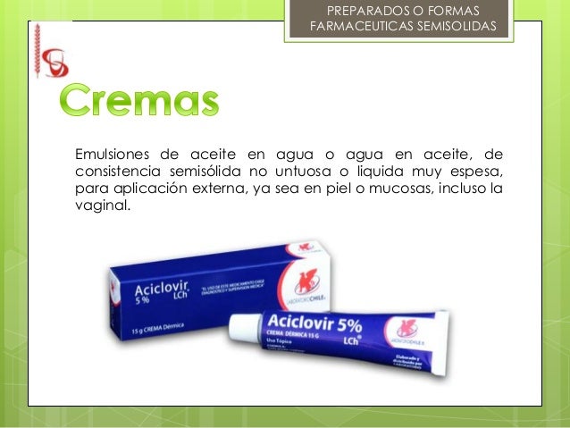 Formas farmaceuticas