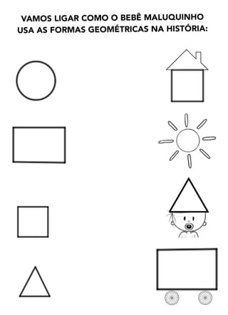 Atividade - Jogo Pedagógico Das Formas Geométricas Grátis