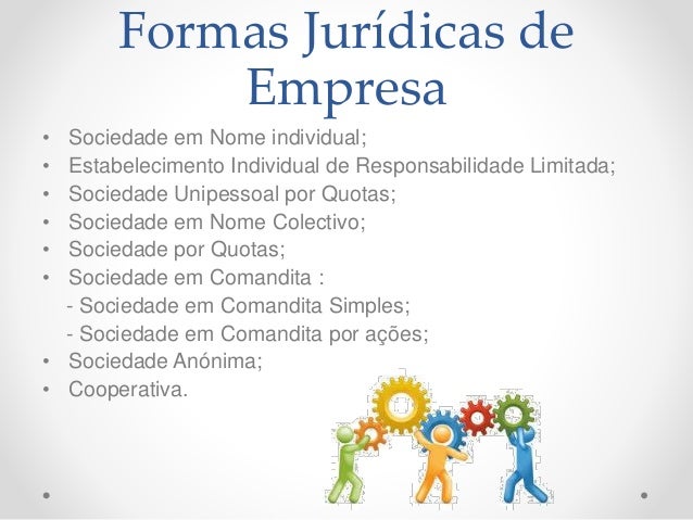 Formas Juridicas De Empresa