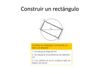 Construir un rectángulo