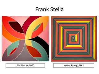 Frank StellaFlinFlon VI, 1970HyenaStomp, 1962