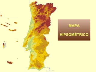 MAPA HIPSOMÉTRICO 