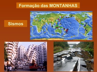 Sismos Formação das MONTANHAS 