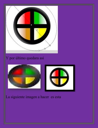 Y por último quedara así
La siguiente imagen a hacer es esta
 