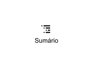 Sumário
 