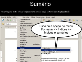 Sumário
 