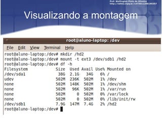 Visualizando a montagem

 