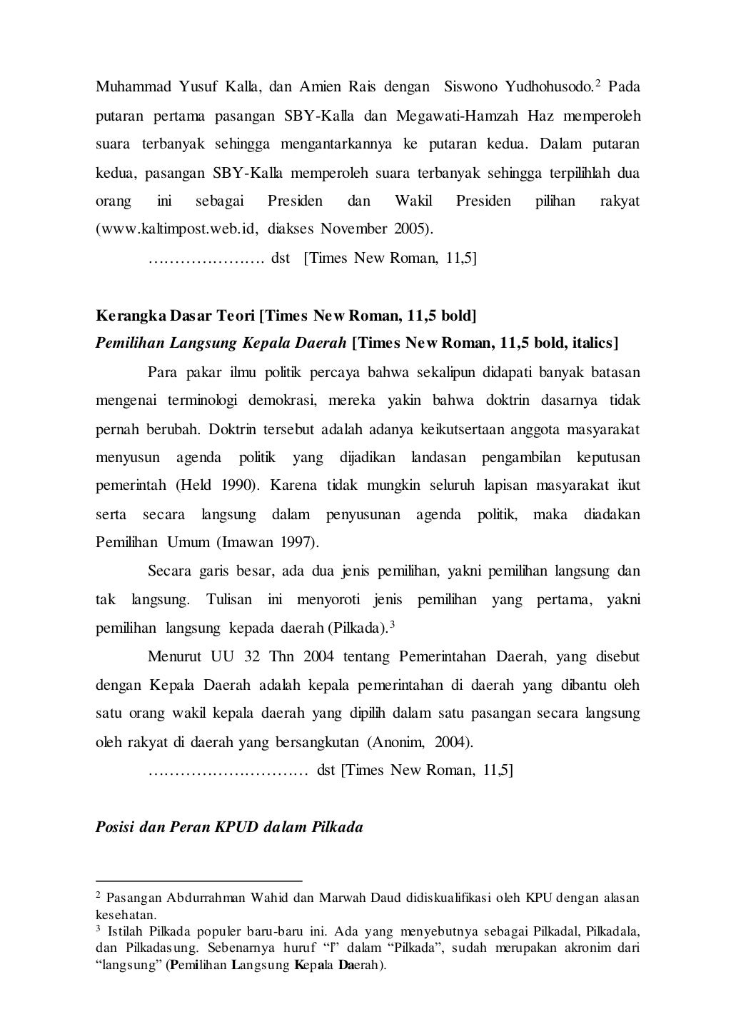 Format artikel karya ilmiah UT