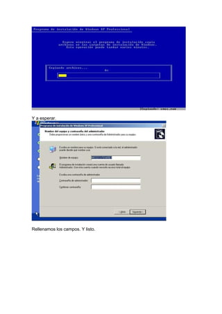 Y a esperar.




Rellenamos los campos. Y listo.
 