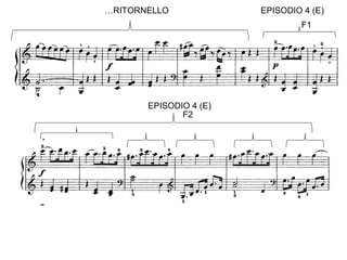 …RITORNELLO
EPISODIO 4 (E)
EPISODIO 4 (E)
F1
F2
 