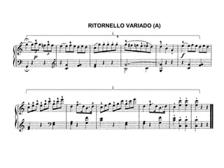 RITORNELLO VARIADO (A)
 