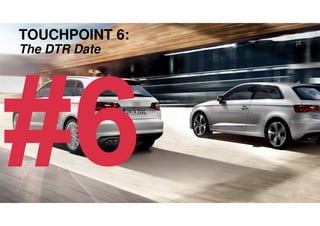 TOUCHPOINT 6:
The DTR Date
 
