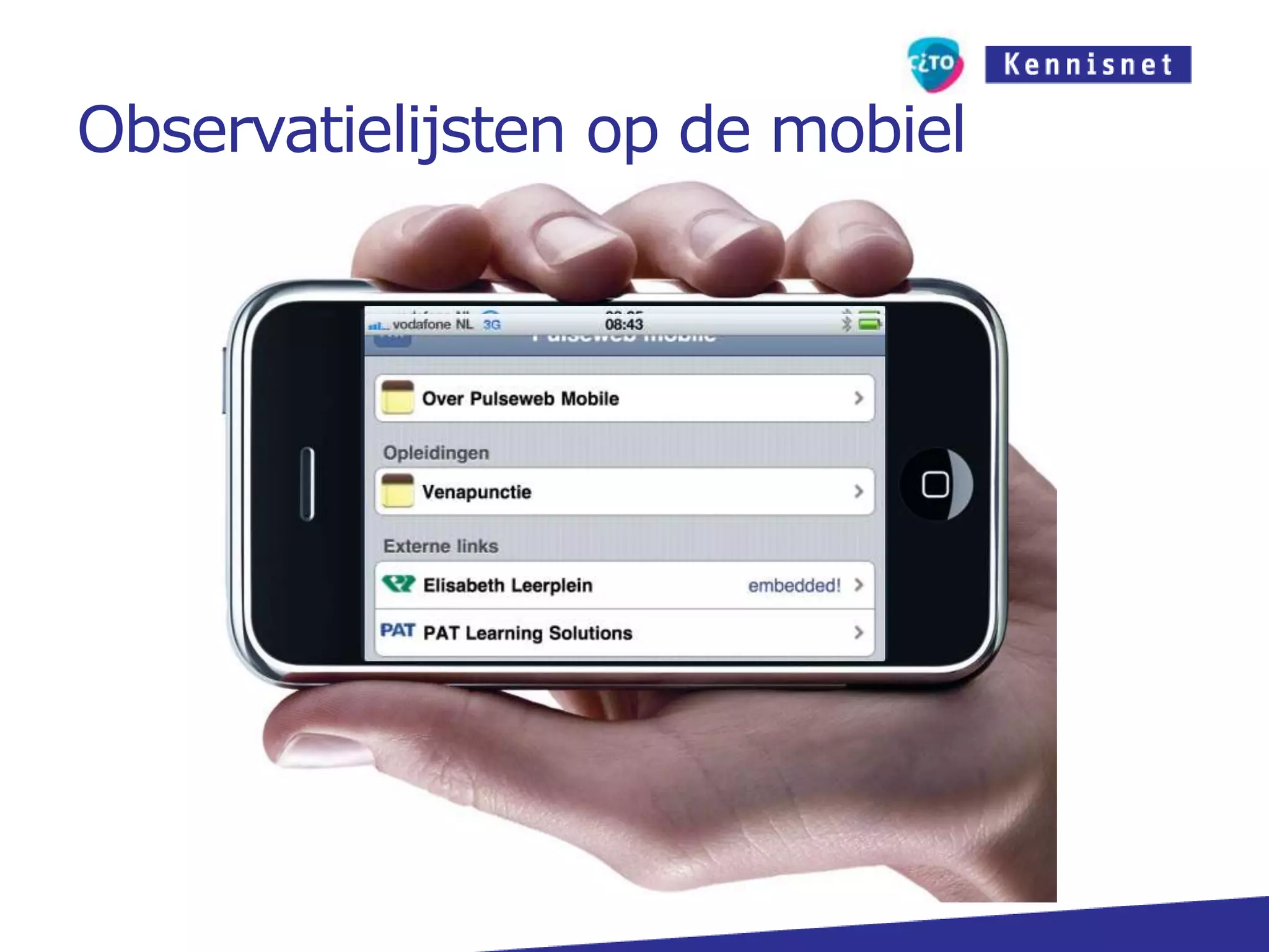 Observatie proeve van bekwaamheid27-2-2011