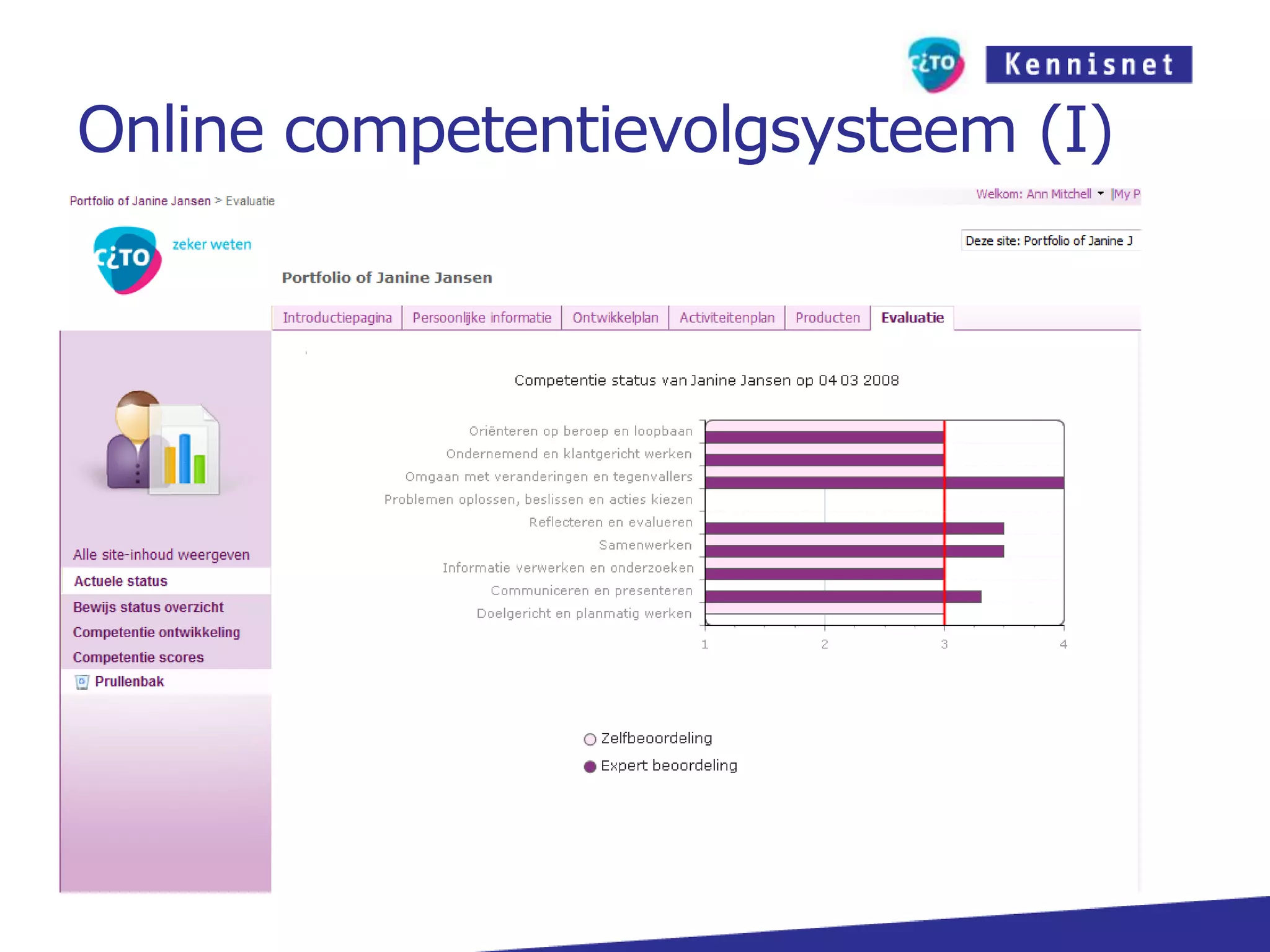 Beoordelen van portfolioanalytisch (ontwikkelingsportfolio)holistisch (beoordelingsportfolio)