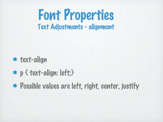 Formating Text Using CSS | PPT
