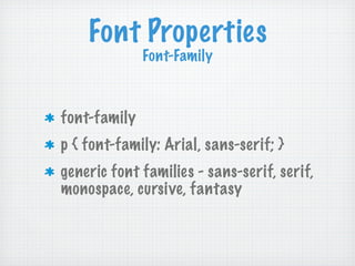 Formating Text Using CSS | PPT