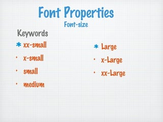 Formating Text Using CSS | PPT