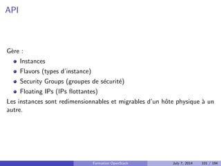 gures pour communiquer avec MySQL et 
RabbitMQ 
Les composants decoupes en plusieurs services ont souvent un  