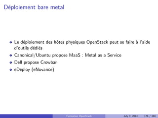 Principes 
SDS : Software De 