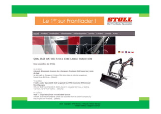 2013 Copyright : WTC Rennes / InPuzzle / Media-Marque
Frédéric Million / Grégoire Lockhart
Le 1er sur Frontlader !
 