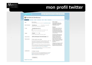 mon profil twitter
 
