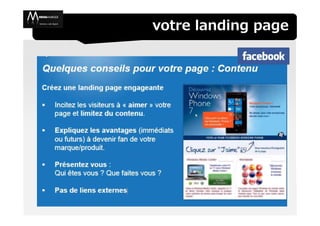 votre landing page
 