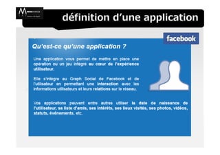 définition d’une application
 