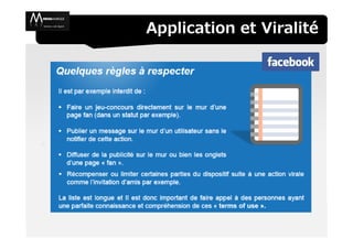 Application et Viralité
 