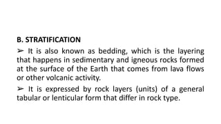 Tabular For Rocks FORMATION OF ROCK LAYERS- SCIENCE 11 SEM 1 | PDF
