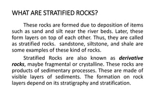 FORMATION OF ROCK LAYERS- SCIENCE 11 SEM 1 | PDF