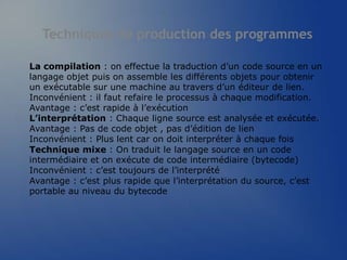 Installation de Python 1/2

Python peut s'installer sur des machines Unix, Windows et Mac
Pour chaque système d'exploitati...