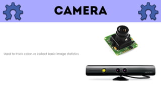 Used to track colors or collect basic image statistics
 