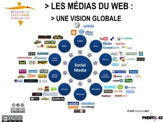 > LES MÉDIAS DU WEB :
 > UNE VISION GLOBALE
 