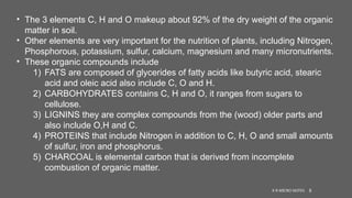 FORMATION AND COMPOSITION OF SOIL ORGANIC MATTER K R.pptx