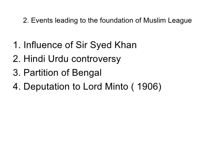 Objectives Of Muslim League