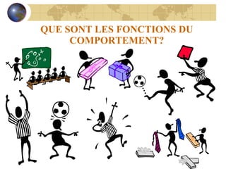 QUE SONT LES FONCTIONS DU COMPORTEMENT? 